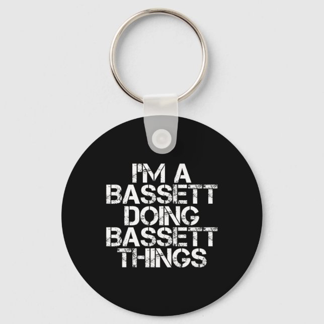 Bett Funny Surname Family Tree Birthday Reunion Gi Keychain (Front)