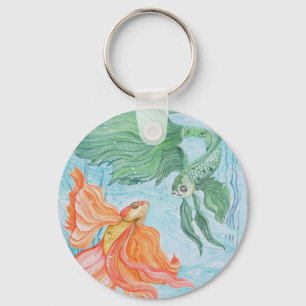 Betta Dance Keychain