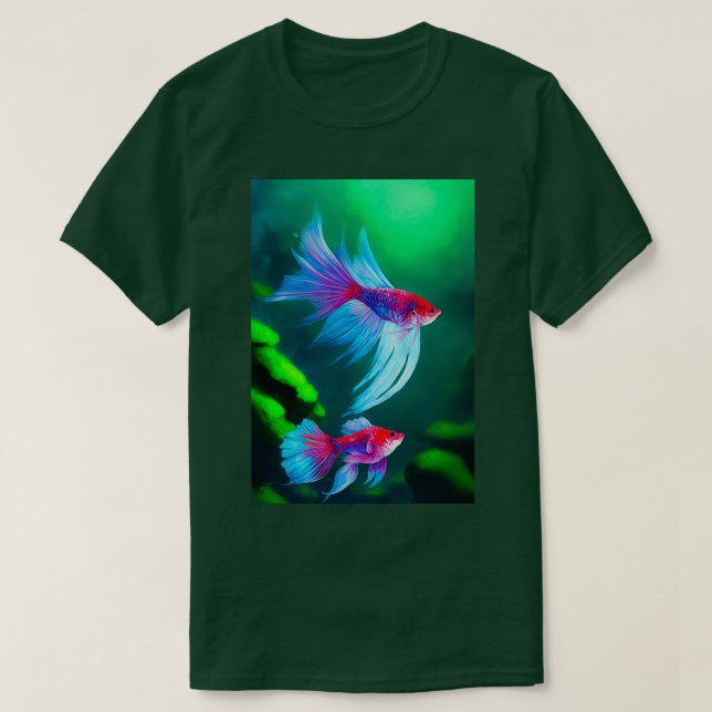 Betta Fish 27 T-Shirt (Design Front)