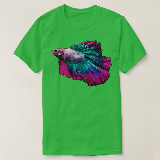 Betta Fish 5 1 T-Shirt (Design Front)