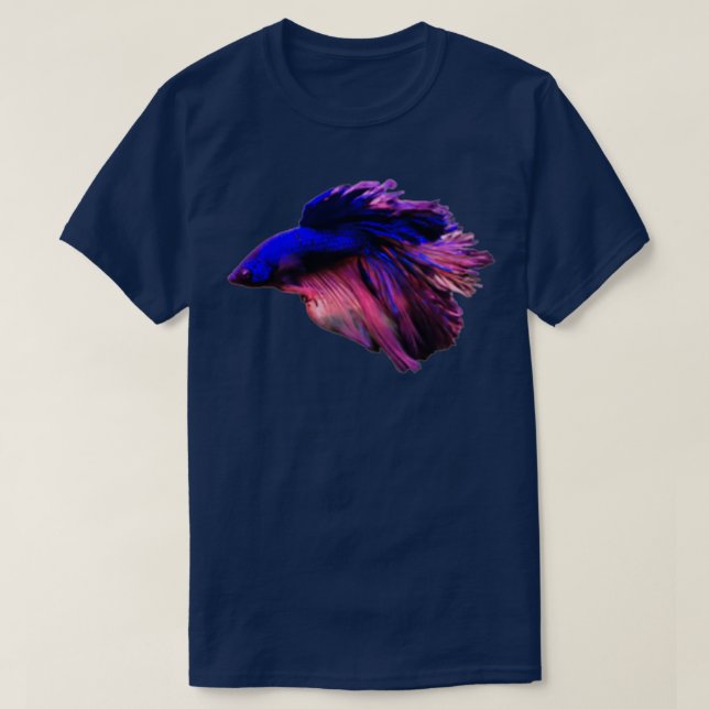 Betta Fish 7 T-Shirt (Design Front)
