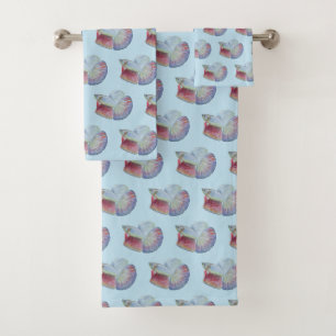 Betta Fish Bath Towel Set