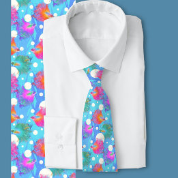 Betta Fish Bubbles Tie
