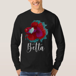 Betta Fish Fishkeeping Aquarist Aquarium Graphic T-Shirt
