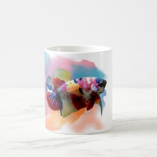 Betta Fish Galaxy Coffee Mug