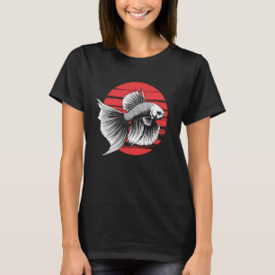 Betta Fish Japan  for Men Women Kids Aquarium Love T-Shirt