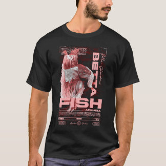 Betta Fish Keeper Modern Streetwear T-Shirt