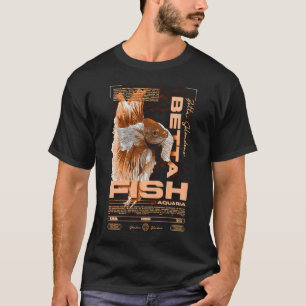 Betta Fish Keeper Modern Streetwear T-Shirt