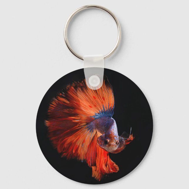 Betta Fish Keychain (Front)
