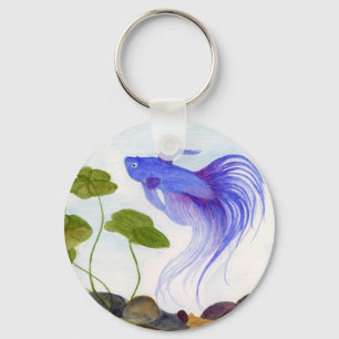 Betta Fish Keychain