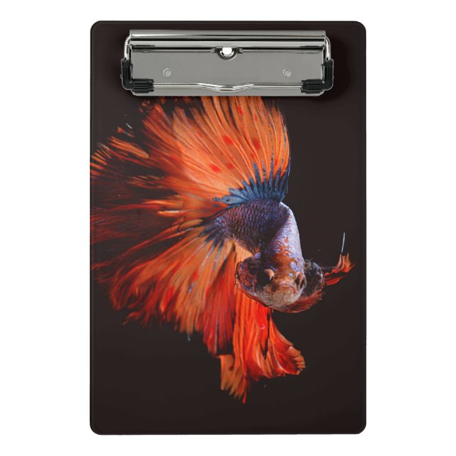Betta Fish Mini Clipboard (Front)