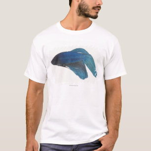 Betta Fish or Male Blue Siamese Fighting Fish T-Shirt