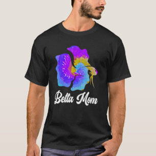 Betta Mom Betta Fish Mom Aquarium T-Shirt