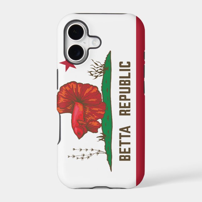 Betta Republic Flag (Back)