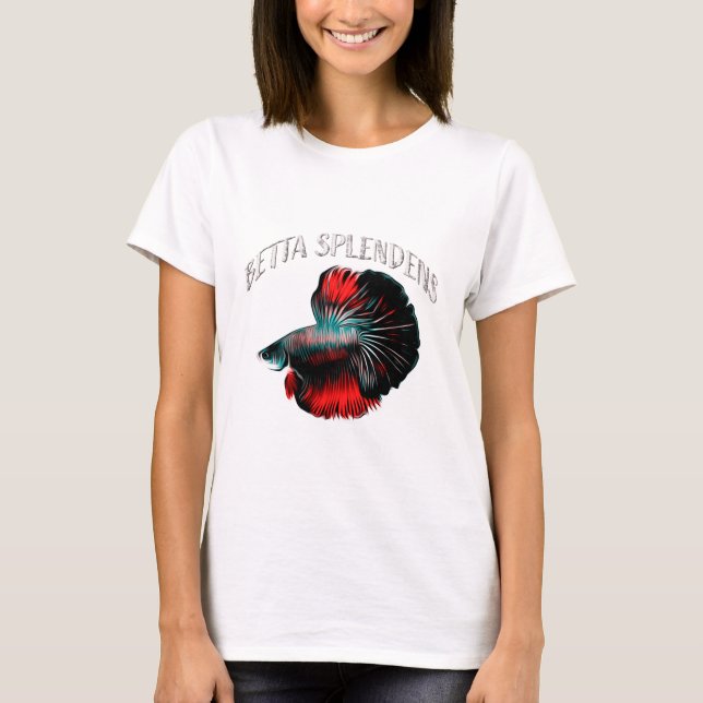 Betta splendens T-Shirt (Front)