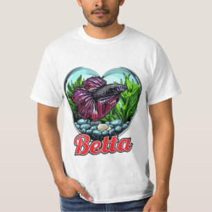 Betta squad — elegant, fierce, unstoppable. T-Shirt