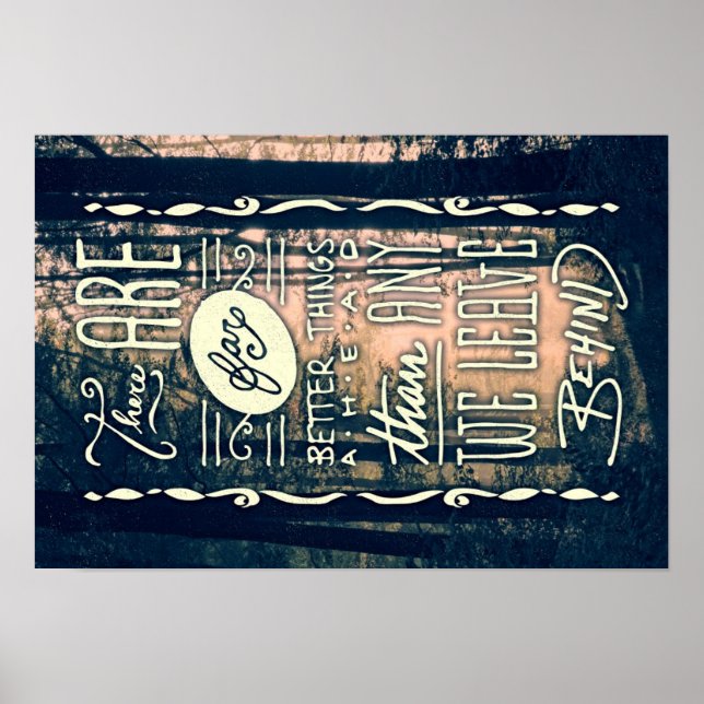 Better Ahead Poster (Front)