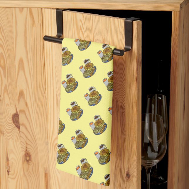 Better Breakfast Day Kitchen Towel (Thirds Fold)