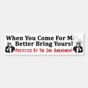 Better Bring Yours! Bumper Sticker