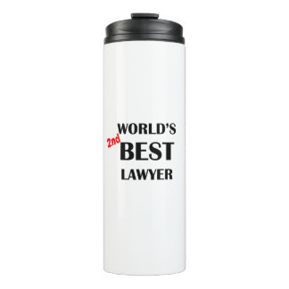 Better Call Saul - World's 2nd Best Lawyer Thermal Tumbler