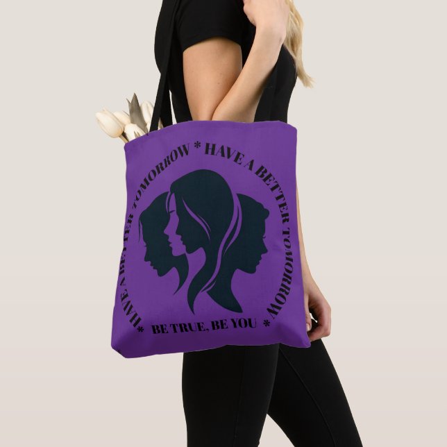 BETTER DAYS STYLED  TOTE BAG (Close Up)
