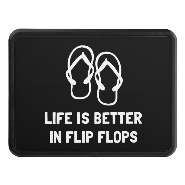 Better Flip Flop Trailer Hitch Cover (Front)