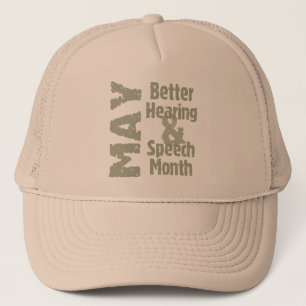 Better Hearing & Speech Month Trucker Hat