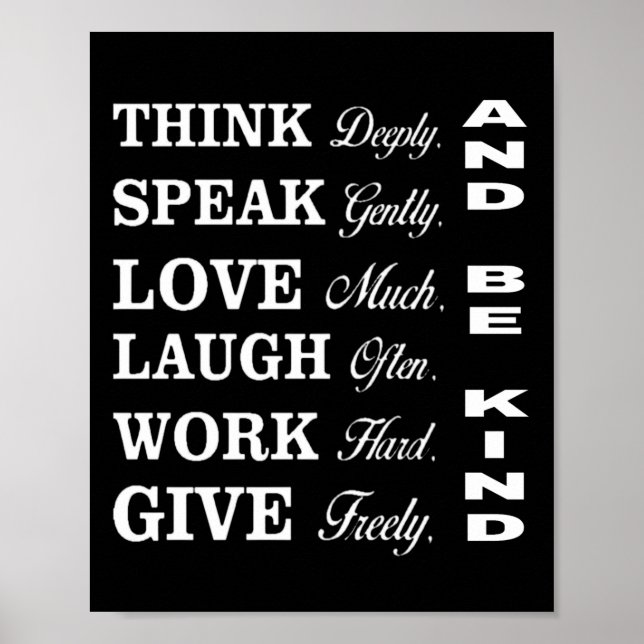 Better Human Behaviour Poster (Front)