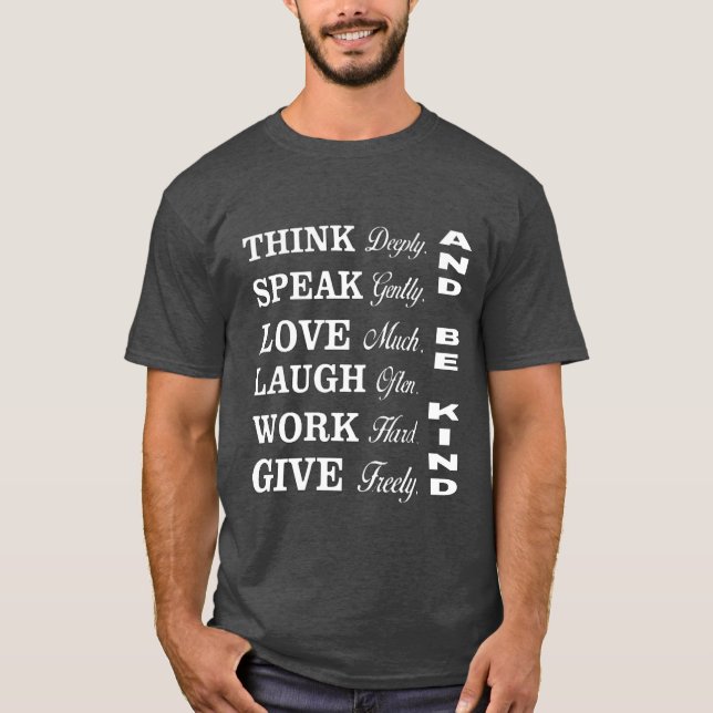 Better Human Behaviour T-Shirt (Front)