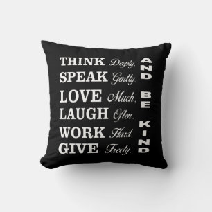 Better Human Behaviour Throw Pillow