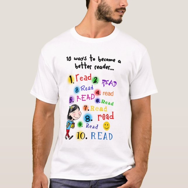 Better Reader T-Shirt (Front)