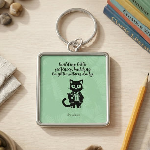 Better Sentences Brighter Futures English Teacher Keychain