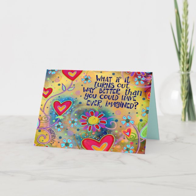 ‘Better Than Expected’ Inspirivity Card (Front)