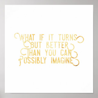 Better Than You Can Possibly Imagine - Poster