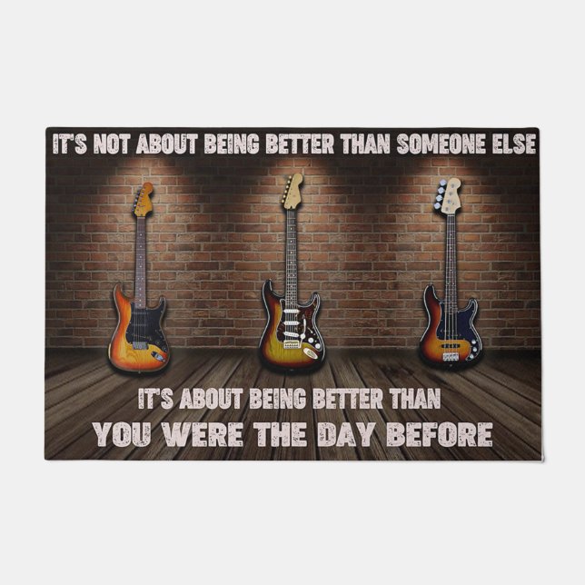 Better Than You Were The Day Before Doormat (Front)