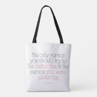 Better Than You Were Yesterday Quote Personalized