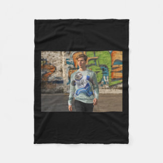 Better To Be Friends Sticker  Fleece Blanket