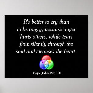 Better to cry-- art poster