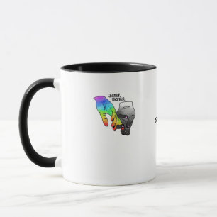 Better Together Black Clean Minimal Design  Mug