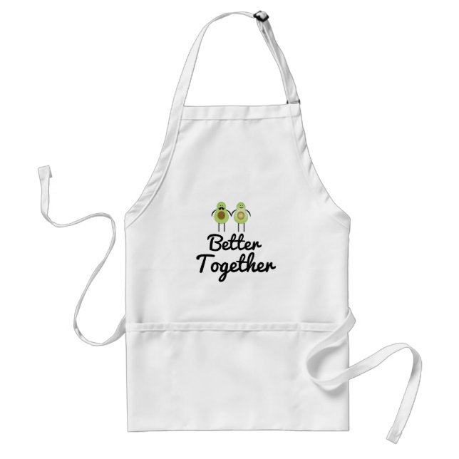 Better together couple standard apron (Front)