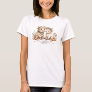 Better Together Fall Cows-Ecclesiastes 4:9 T-Shirt