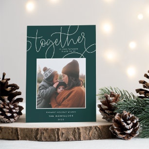 Better Together   Holiday Photo Card
