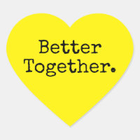 Better Together Love Bright Yellow