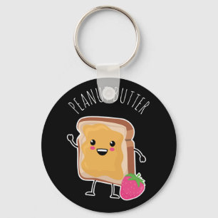 Better Together (PB & J): Peanut Butter Keychain