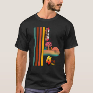 Better Together Retro Sunset Inspirational 4th Flo T-Shirt