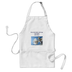 Better with Wine aprons gift Blue Sky Magnolias
