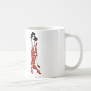 bettie pin up coffee mug