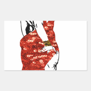 bettie pin up sticker