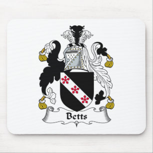 Betts Family Crest Mouse Pad