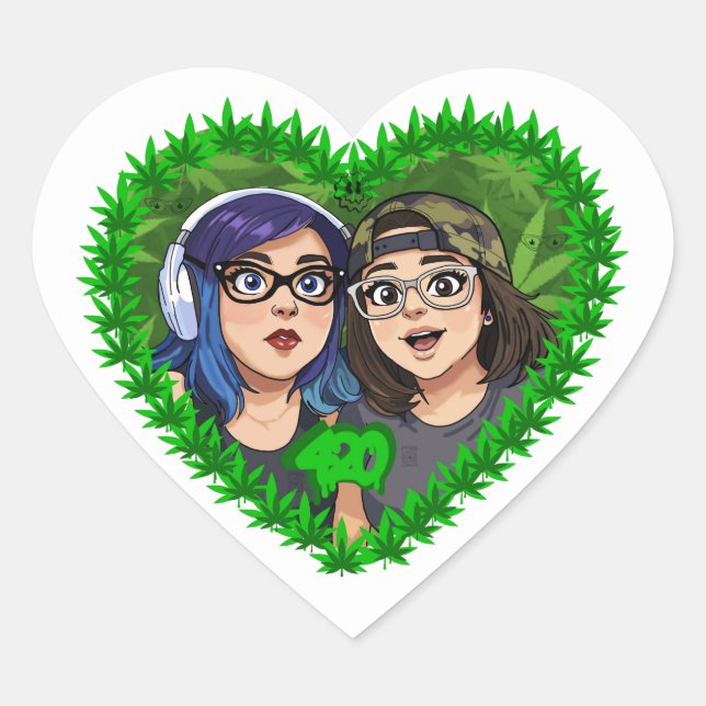 Betty and Val Stickers (Front)